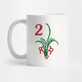 Season Flower Hua 2 Orchid 蘭 Tile. It's Mahjong Time! Mug